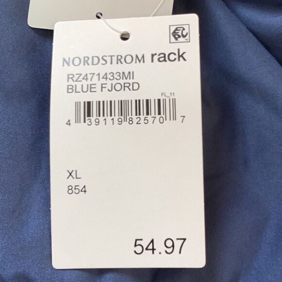 Z BY ZELLA NWT WOMENS EXTRA LARGE PUFFER JACKET COAT BLUE - Picture 7 of 10